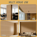 Qfdian  1 Roll 40cmx3meters Self-Adhesive Wall Panel Sxp Foam Stickers Peel and Stick 3D Wall Sticker Easy to DIY Suitable for Ceiling,