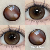 Qfdian  1 Pair Super Contact Lenses for Eyes Fashion Color Pupils Makeup Eye Lenses Green Contact Lenses Pink Brown Blue Lenses