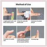 Qfdian 10Pcs High Quality Handmade Press on Nails Art Luxury Style Noble Temperament Nail Art Tassel Pendant