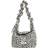 Qfdian Grunge Harajuku Leopard Shoulder Bags Luxury Design All Match Crossbody Bag Trend Casual Vintage Ins Women's Handbags Streetwear