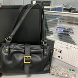 Qfdian Trendy Office Lady Elegant Women Handbags Y2k Aesthetic Simple All Match Shoulder Bags Vintage Casual Underarm Bag Luxury Design