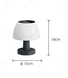 Qfdian  New LED Solar Small Table Lamp Indoor and Outdoor Lighting Outdoor Waterproof Courtyard Garden Camping Atmosphere Nightlight