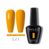 Qfdian  15ml Semi-permanent Rubber Base For UV Gel Nails Polish Manicure LED Hybrid Enamel Lakiery Hybrydowe Vernis Gel Varnishes