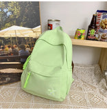 Qfdian  Women Y2k Aesthetic Simple Star Backpack All Match Students Fashion Casual Schoolbags Japanese High-capacity Backpacks Trendy