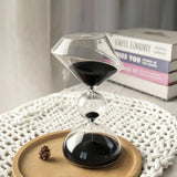 Qfdian  Creative Glass Hourglass Timer Home Art Alien Three Sections Sand Clocks Desktop Office Decor Creative Gifts Modern Home Decor