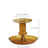 Qfdian Candlestick Holder Taper Candle Holder for Candlestick Dinner Party and Wedding Centerpieces Table Decoration Nordic Home Decor
