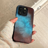 Qfdian Korea Advanced Feeling IMD Mobile Phone Back Cover Fall Protection Case for iPhone 16 15 14 13 12 Pro Max Soft Silicone Bumper