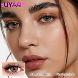 Qfdian  NEW Colored Contact Lenses Natual Pupils Gray Contacts Lenses Green Pupils Women Makeup Blue Pupils Cosmetic Black Lenses