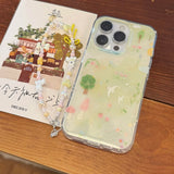 Qfdian Cute Animal Bird Phone Case For Iphone 15Pro 16ProMax 13 14 15 16 Pro Max 13ProMax Cover Bracelet Fundas