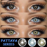 EYESHARE 1 Pair Color Contact Lenses For Eyes Pattaya Natural Yearly Use Lenses Blue Multicolored Contact Lens Beauty Pupils