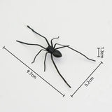 Qfdian  Simulated Spider Magnetic Refrigerator Magnets Prank Holiday Decorations for Home Halloween Magnetic Refrigerator Magnets