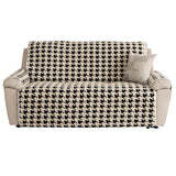 Qfdian  Simple Non Stick Sofa Cover Cloth Fixed Anti Slip One-piece Sofa Cushion for Autumn and Winter Soft Skin Friendly and Warm