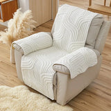 Qfdian  1pc First Class Sofa Cover Home Decoration Single Sofas Cushion Integrated Massage Chair Anti Slip Pad Dust Cat Scratch Preventi