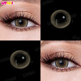 Qfdian  Color Contact NEW Eye Color Lens Makeup Green Eye Lenses Yearly For Eyes Blue Contact Lens Natural Colorcon High Quality