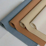 Qfdian Self-adhesive Carpet Living Room Kitchen Rugs for Bedroom Water Uptake Home Decor Solid Color Bathroom Staircase Rug Decoration