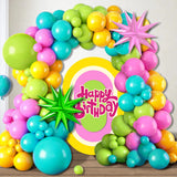 Qfdian  106Pcs Exploding Star Candy Party Balloon Garland Arch, Suitable for Birthday Party Bride Shower Gift Party Wedding Party Decora