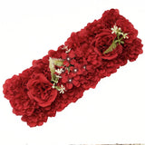 Qfdian  New Artificial Floor Flower Silk Flower Home Wedding Decoration Flower Wall Road Guide Outdoor Wedding Arch Fake Flower