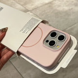 Qfdian Luxury Liquid Silicone Case For iPhone 16E 16 15 14 Plus 13 12 Pro Max 11 for Magsafe Magnetic Wireless Charging Shockproof Capa