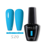 Qfdian  15ml Semi-permanent Rubber Base For UV Gel Nails Polish Manicure LED Hybrid Enamel Lakiery Hybrydowe Vernis Gel Varnishes