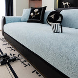 Qfdian  Light Luxury High-end Minimalist Sofa Cover Fabric Anti Slip and Cat Scratch Resistant Sofa Cushion Suitable for All Seasons