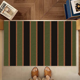 Qfdian  Absorbs Dirt Entrance Rug Door Mat Hallway Mat PVC Doormat Cuttable Entrance Rug Hallway Mat