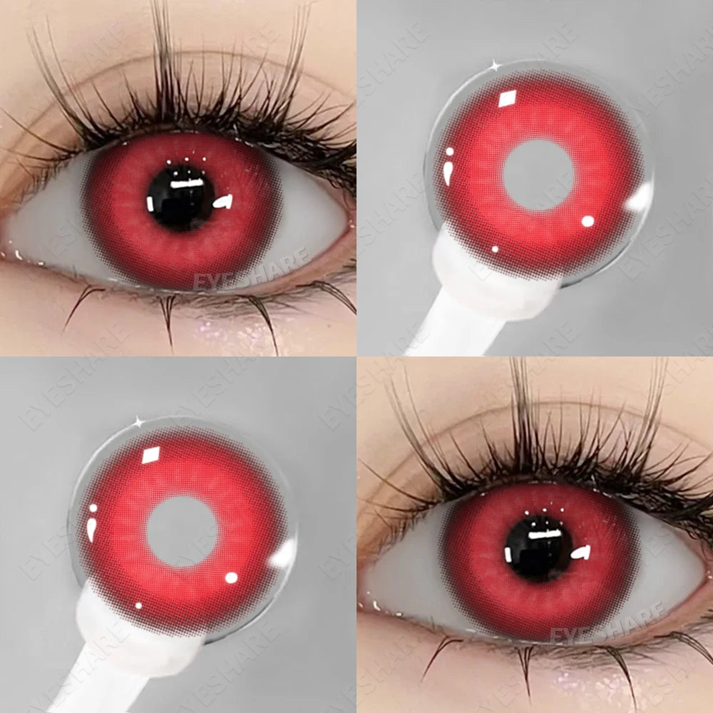 AMARA Cosplay Color Contact Lenses for Eyes Yearly Makeup Halloween Masquerade Beauty Contact Lenses Eye Christmas Party