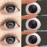 Qfdian  2pcs/pair Beauty Colored Contact Lenses Natural Magnifying Pupil Pink/Blue/Gray/BlackBest Selling Lenses