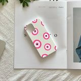 Qfdian  Lucky Eye Blue Evil Eye Print Phone Case for iPhone 16 15 14 13 12 11 Pro Max Mini X XS SE 7 8 Plus 16E Shockproof Cover Fundas