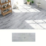 Qfdian  20PCS 40x15cm 3D Self-adhesive floor sticker Thicken Wood Grain Floor Wallpaper 3d Wall Sticker Waterproof room wear-resistant