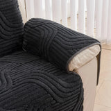 Qfdian  1pc First Class Sofa Cover Home Decoration Single Sofas Cushion Integrated Massage Chair Anti Slip Pad Dust Cat Scratch Preventi