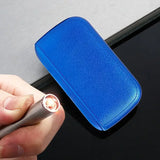 Qfdian  A faux leather lighter pack for men's exquisite gift pack, not including a lighter