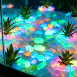 Qfdian  Luminous Stones Mixed Color Glow Rocks Decorations