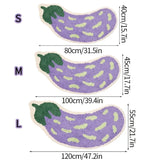 Qfdian Cartoon Banana Bathroom Rug Plush Carpet Bath Mat Anti-Slip Area Rugs for Bedroom Arc Floor Mats Room Decorative Carpets