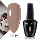 Qfdian  15ml 334 Blue Pink Colors Nail Gel Polish Soak Off UV LED Nail Lacquer Varnish Semi Permanent Nail Art Gel For Nail Art