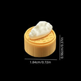Qfdian Delicious Stuffed Bun Dumpling Keycap Game Mechanical Keyboard Personality Artisan Keyboards Keycap