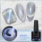 Qfdian Transparent Cat Eye Gel Nail Polish 10ml UV Nail Art Semi Permanent Hybrid Varnishes Magnet SPAR Lacquer Gel Vernis Soak