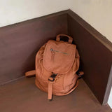 Qfdian  Streetwear Casual Travel Bags for Women All Match Simple Trendy Students Schoolbags Y2k Aesthetic Fashion Chic Backpacks Korean