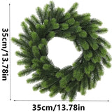 Qfdian  1Pc Artificial Plants Home Room Table Decor Accessories Christmas Wreath Yard DIY Gift Box Scrapbook Tree Wedding Bridal Hotsale