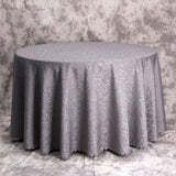 Qfdian  Thickened Circular Tablecloth for Hotel Restaurants Suitable for Parties European Jacquard Solid Color Durable Tablecloth Pad