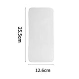 Qfdian  Japanese-style Kitchen Tableware Snack Dessert Steak Sushi Plate Wedding Supplies Home Restaurant Dish Ceramic Dinner Plate, 1Pc