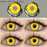 Qfdian 1 Pair Fashion Pink Cosplay Anime Lenses Color Contact Lenses for Eyes Cosmetics Purple Lenses Yearly Eye Contact Lens