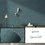 Qfdian 3D DIY Thicken Waterproof Mildew Proof Self-adhesive Insulation Wallpaper Linen Plain Color Stickers Renovation Wall Stickers