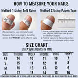 Qfdian  10pcs Handmade Red French Almond Press on Nails Christmas Gift Shiny False Nails Wearable Ins Sweet Fashion Fake Nail Tips