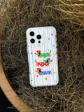 Qfdian Colorful Puppy Dog Phone Case For Iphone 16ProMax 13 14 15 16 Pro Max 14ProMax 15ProMax Cover Soft Fundas