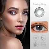 Qfdian Magister Colored Contact Lenses For Eyes 1 Pair Color Contact Lenses 3 TONE Color Lens Eyes Contacts