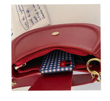 Qfdian 2025 New Y2k Aesthetic Simple Fairy Underarm Bag Women Trendy All Match Top-Handle Bags Vintage Casual Fashion Shoulder Handbags