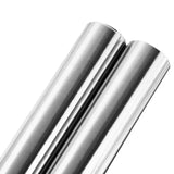 Qfdian Waterproof stainless steel 40cm metal brushed silver wall sticker kitchen living room refrigerator countertop adhesive wallpaper
