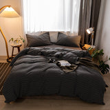 Bedding set Polyester Zebra pattern Duvet Cover Pillowcase Bed Sheet Fashion Bed sets King Queen Twin Size