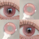 Qfdian  2PCS Halloween Myopia Contact Lenses Cosplay Colored Contact Lenses Prescription Lens Natural Pupils Eye Color Lenses