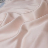 Qfdian 4Pcs New Chinese Style Landscape Embroidery Luxury Bedding Set Silky Duvet Cover Set Soft Quilt Cover Set Bed Sheet Pillowcases